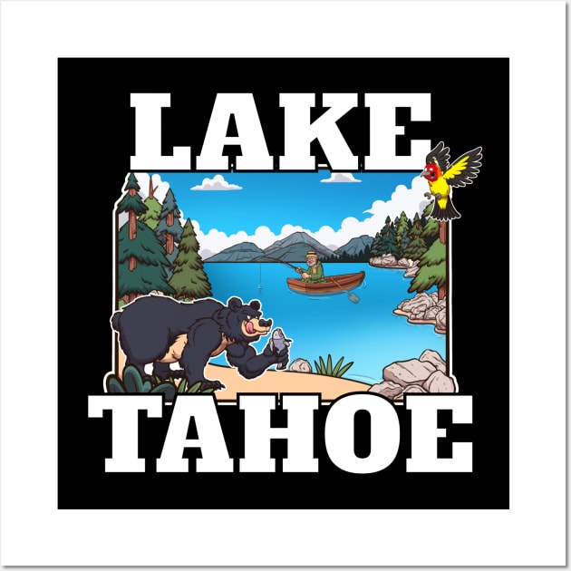 Lake Tahoe Nevada Outdoors Wall Art by TheMaskedTooner